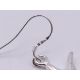 Four pairs of silver earrings. Sunflower earrings approximately 2 cm diameter. - Image 4 of 13