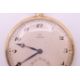A 9 ct gold Omega open face pocket watch. 4.5 cm diameter. 63 grammes total weight. - Image 2 of 8