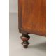 A Georgian mahogany bow-front two-over-three chest of drawers. 124 cm wide x 114 cm high. - Image 2 of 7