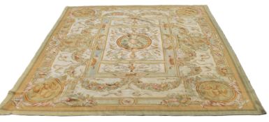 An Aubusson rug. 245 x 300 cm.