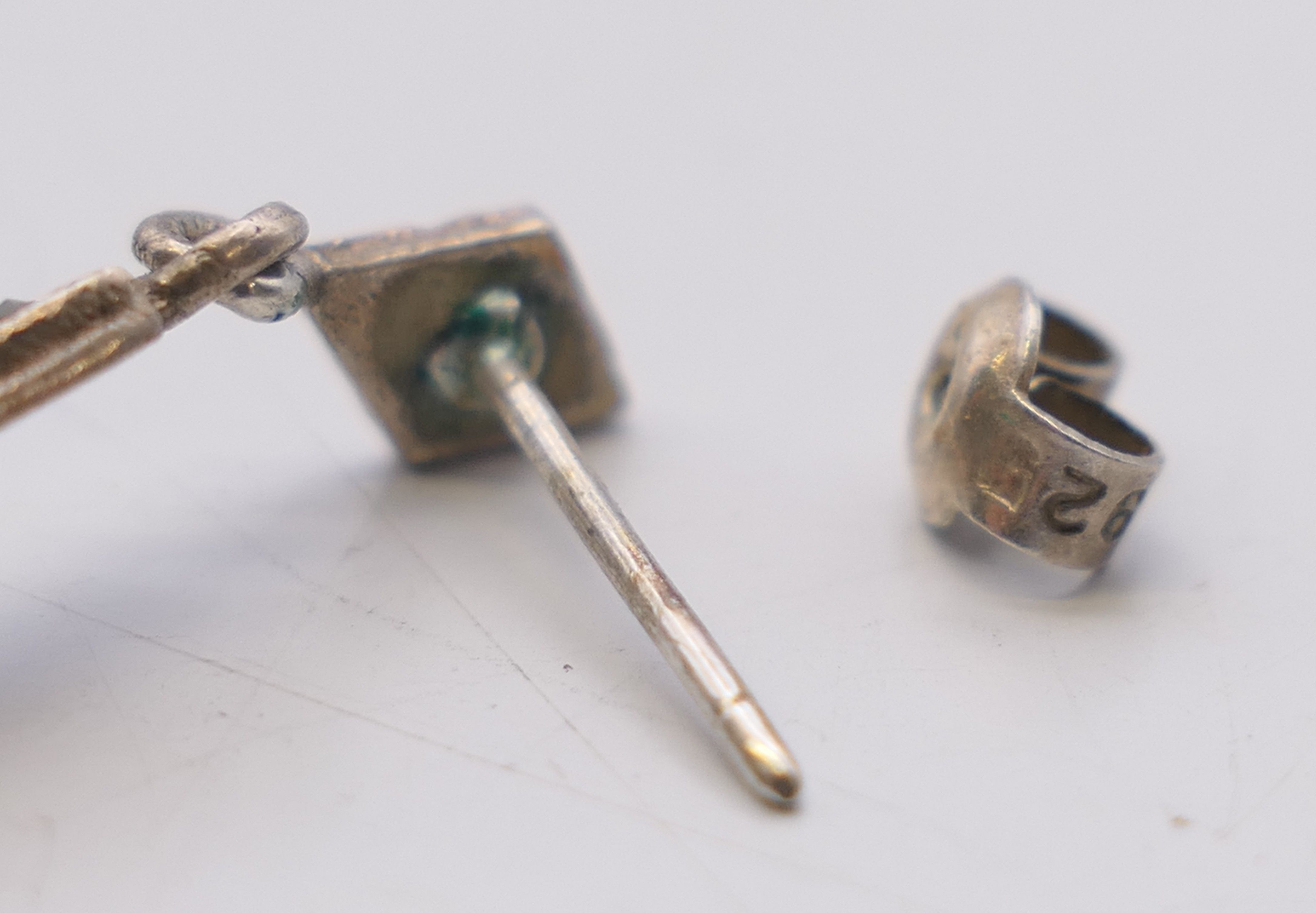 A quantity of silver jewellery to include, rings, necklaces, charms, bracelet, - Image 13 of 30