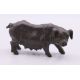 A small bronze pig. 3.5 cm high. - Image 1 of 4