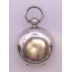 A silver sovereign holder. 4.5 cm high including suspension loop. - Image 2 of 6