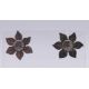 Four pairs of silver earrings. Sunflower earrings approximately 2 cm diameter. - Image 5 of 13