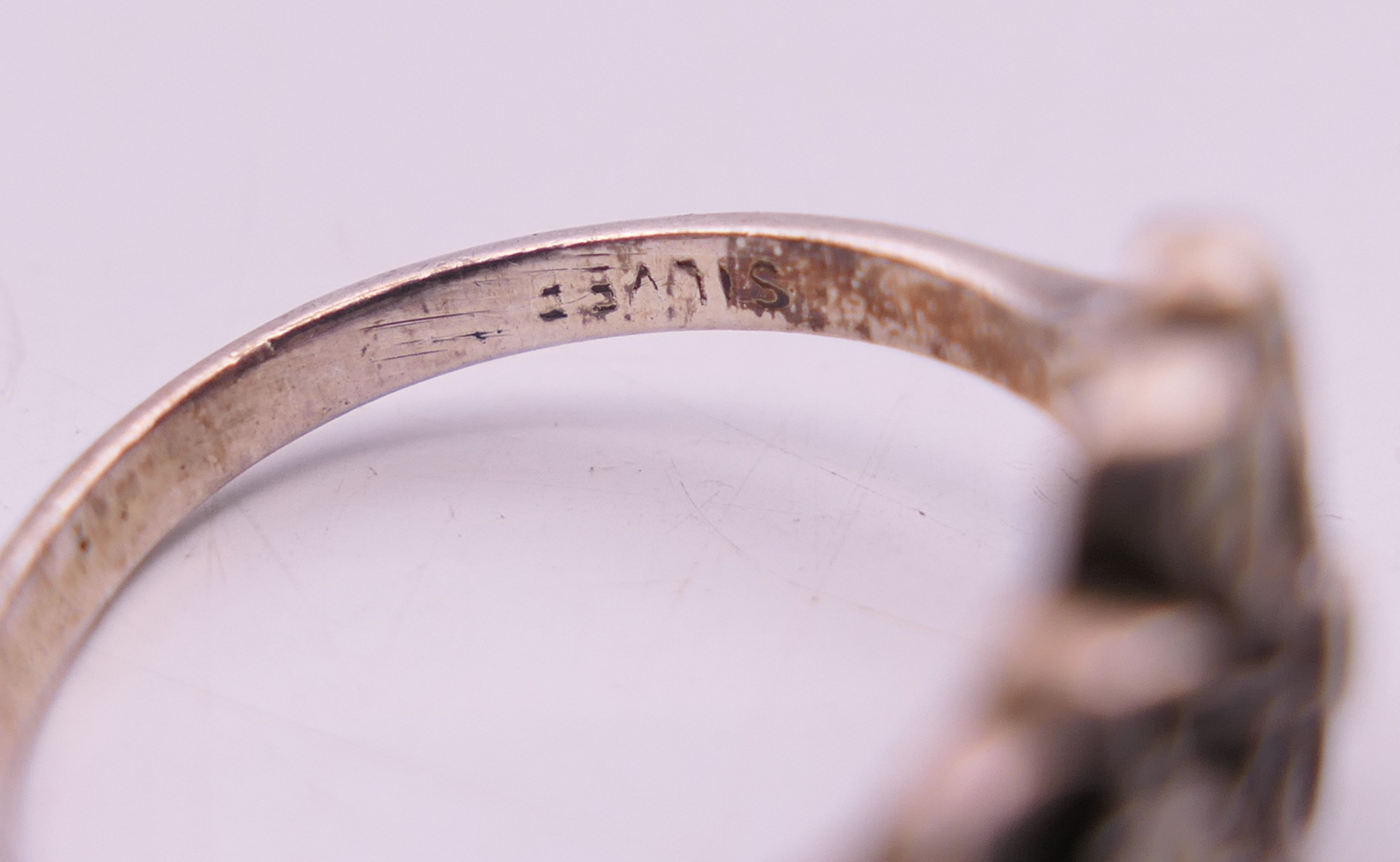 A quantity of silver jewellery to include, rings, necklaces, charms, bracelet, - Image 19 of 30