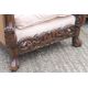 An early 20th century three-piece bergere suite. The settee 165 cm wide. - Image 6 of 12