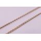 A 9 ct gold heart shaped pendant on a 9 ct gold fine chain. Pendant 1 cm x 1 cm, chain 42 cm long. - Image 8 of 9
