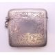 A silver vesta case. 5 cm high. - Image 1 of 6