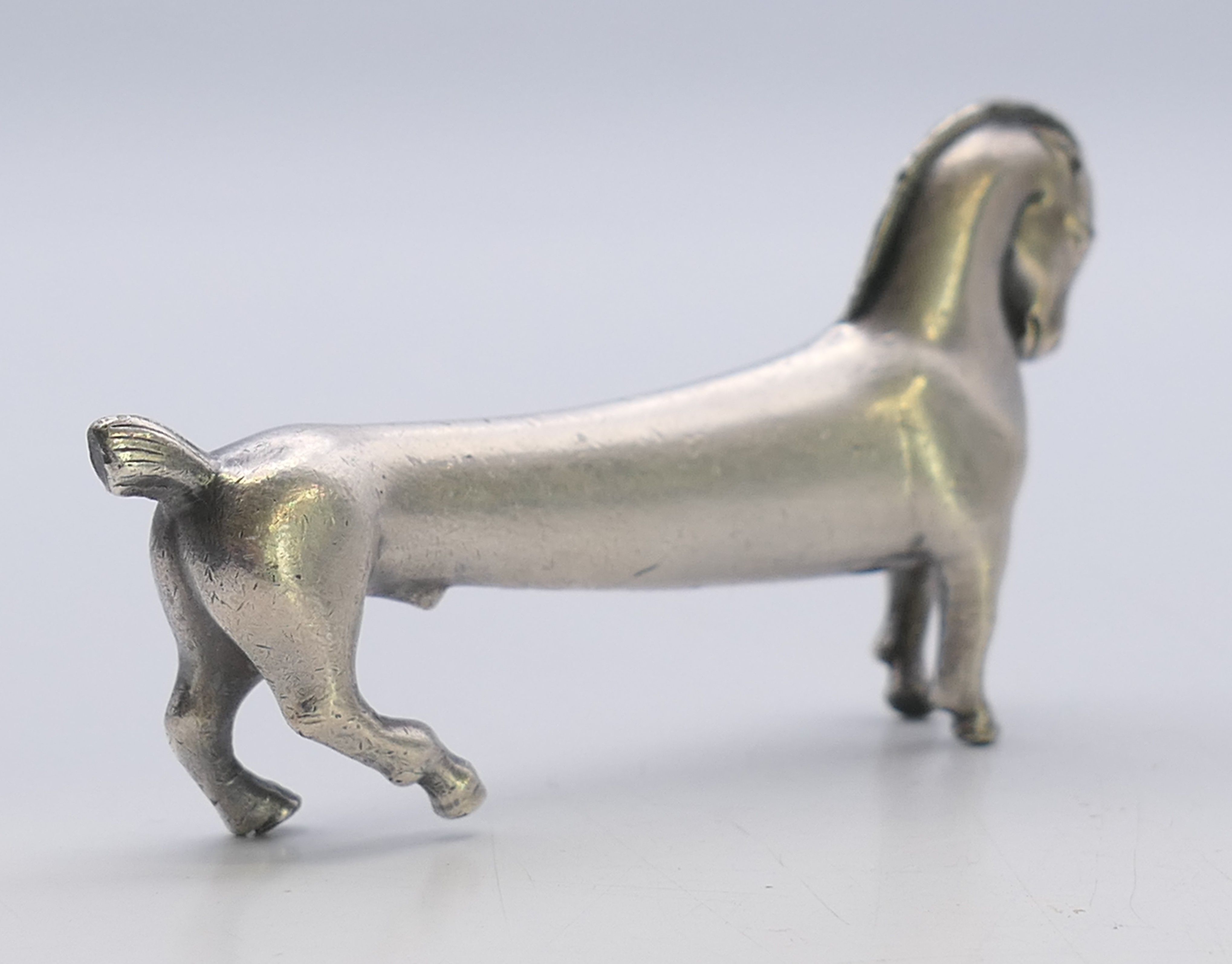 Two WMF horse form knife rests. 8.5 cm x 4.5 cm. - Image 5 of 6