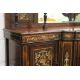 A Victorian inlaid rosewood side cabinet. 152 cm wide, 260 cm high. - Image 8 of 13