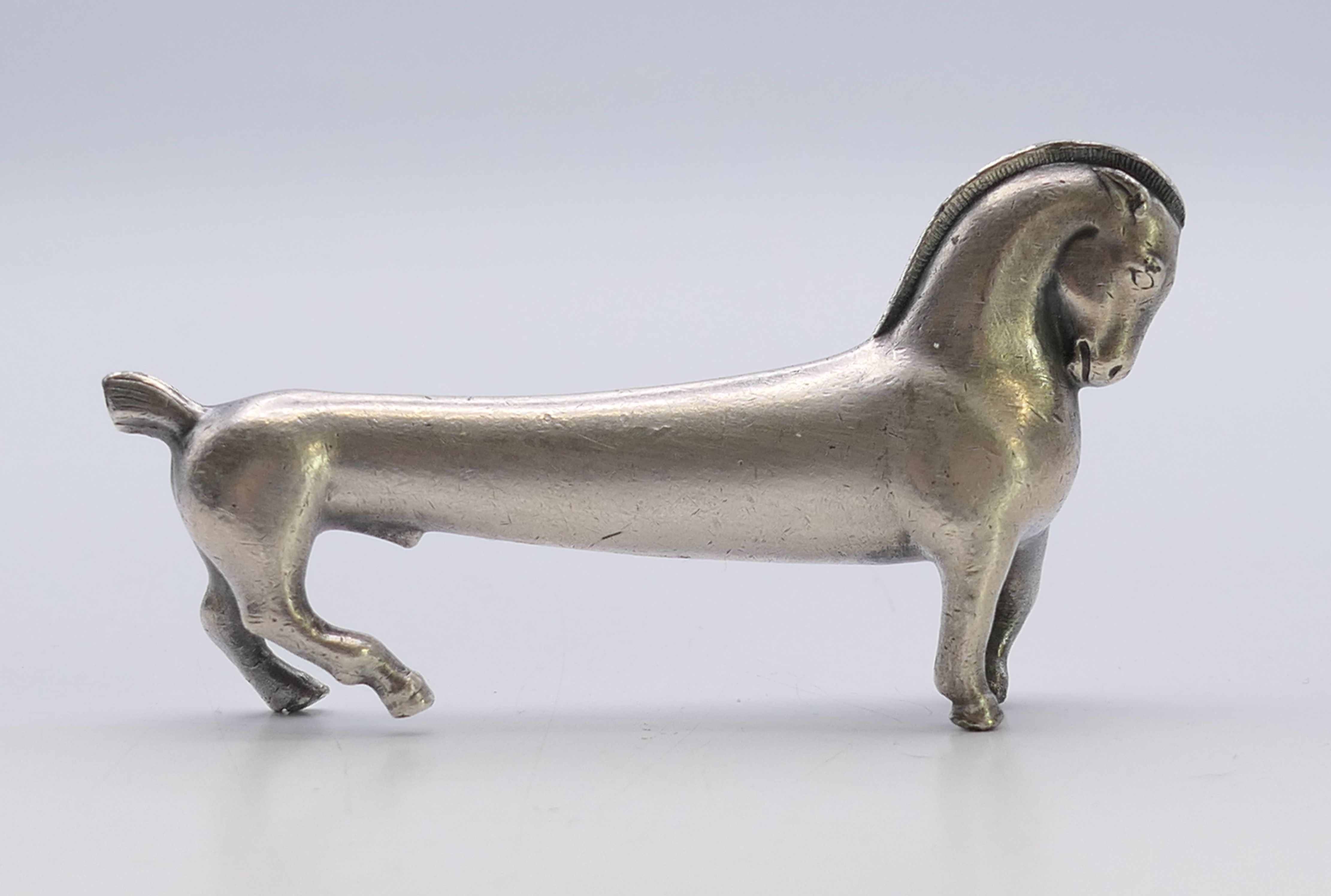 Two WMF horse form knife rests. 8.5 cm x 4.5 cm. - Image 3 of 6