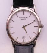 A Raymond Weil 5571 X075178 automatic gentleman's wristwatch with original box. 3.25 cm dial.