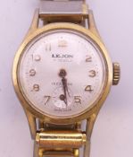 A Lejon ladies' wristwatch. 2.25 cm diameter.