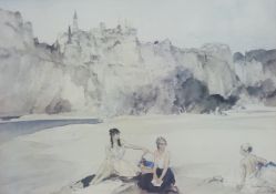 SIR WILLIAM RUSSELL FLINT (1880-1969), two prints, each framed and glazed.