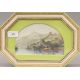 'City Harbour Scene' and 'Castle Ruins Overlooking a River', two colour-tinted prints, - Image 5 of 5
