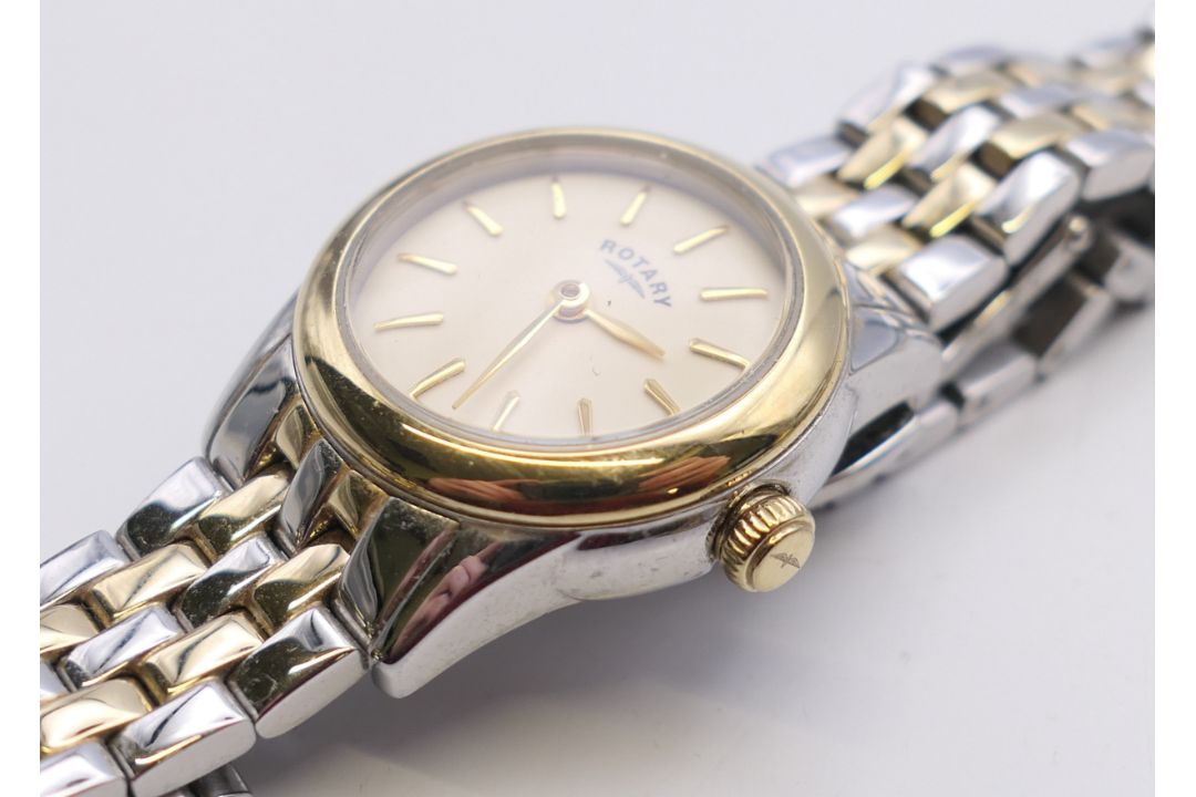 Five various ladies' wristwatches including three Rotary, a Rado and a Seiko. The later 2 cm wide. - Image 6 of 17