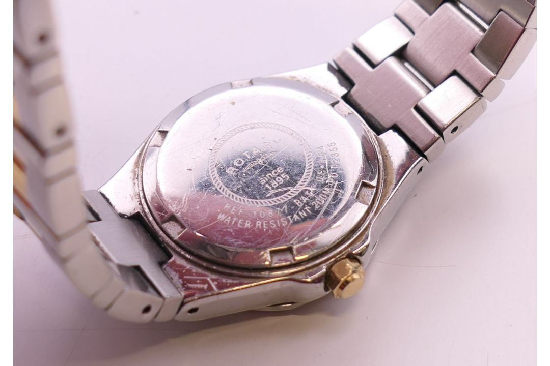Five various ladies' wristwatches including three Rotary, a Rado and a Seiko. The later 2 cm wide. - Image 14 of 17