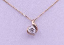 A boxed Canadian Ice 9 KT gold and 0.