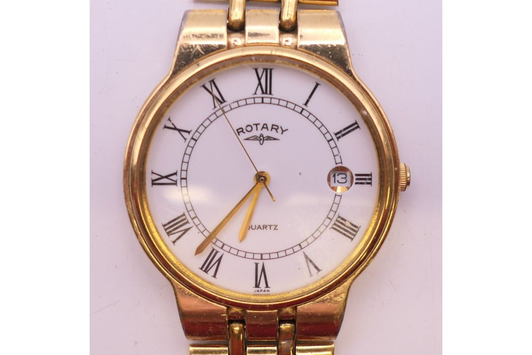 Five various ladies' wristwatches including three Rotary, a Rado and a Seiko. The later 2 cm wide. - Image 8 of 17
