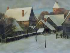 HECKER, FRANZ (1870-1944) German, 'Villa