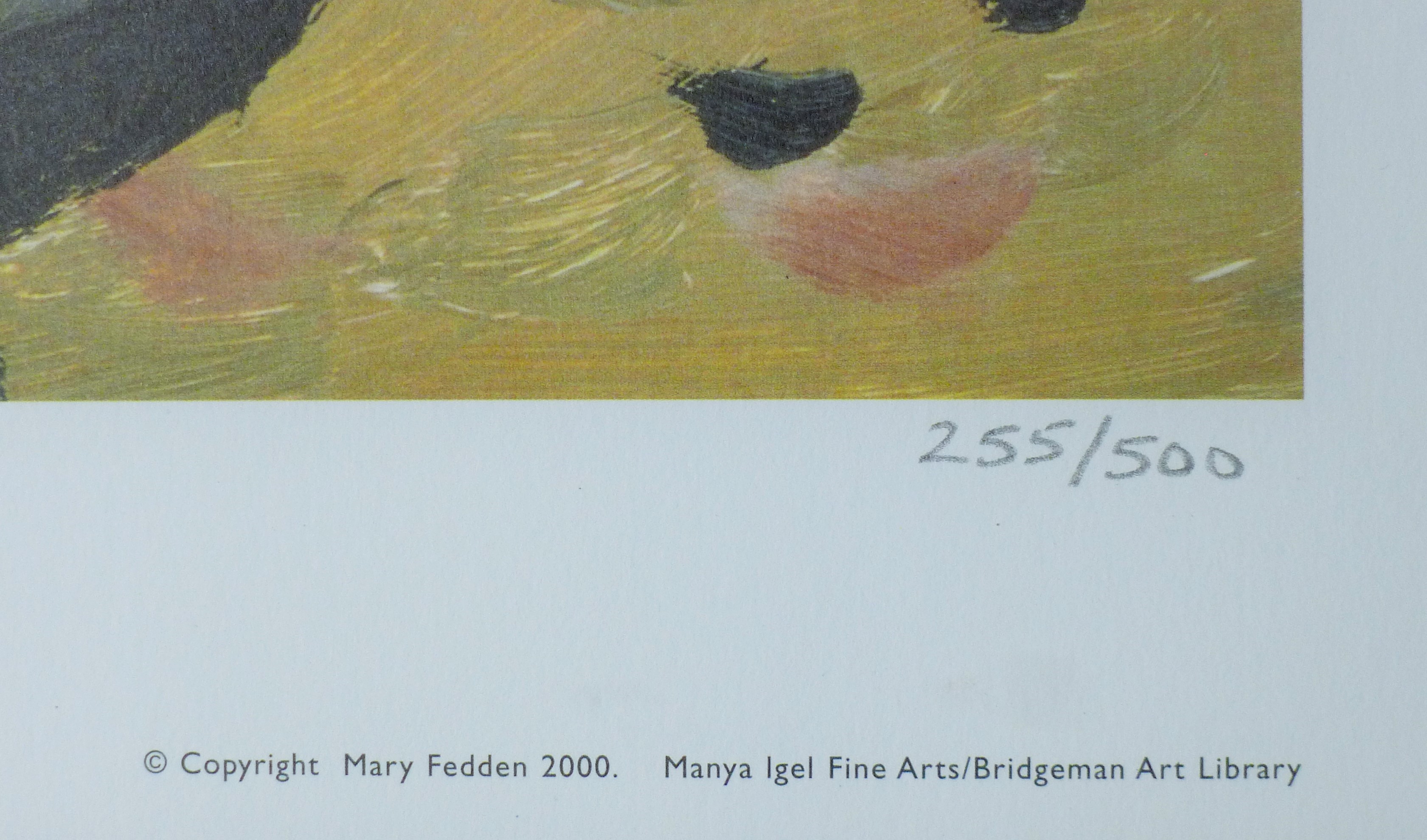 FEDDEN, MARY OBE RA (1915-2012) British (AR), 'Cat On A Cornish Beach', - Image 4 of 4