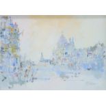 CONTEMPORARY, 'Venice', oil on board, in