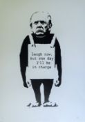JOHNSON, J (Contemporary) British (AR), 'Laugh Now, But One Day I'll Be In Charge (TRUMP)',