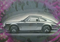 DEATH NYC, 'Porche 911', a signed limite