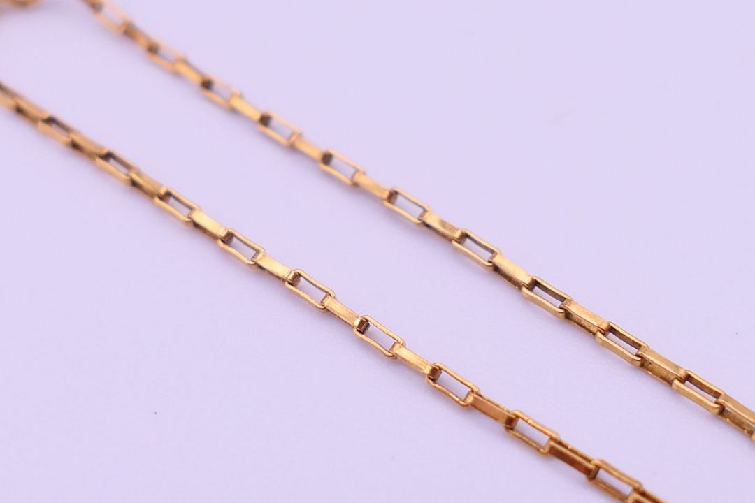 Two 1/20th 14 K gold-filled bracelets. 20 and 23 cm long. 2. - Image 4 of 8