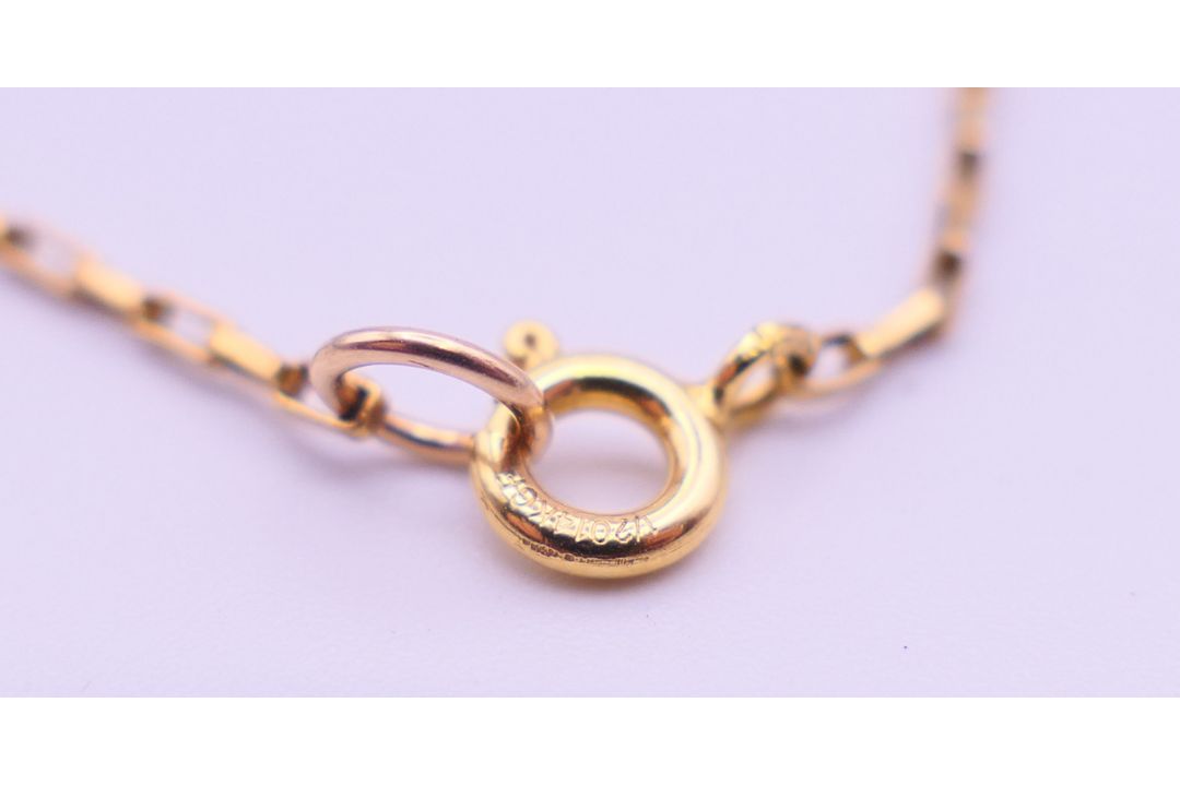Two 1/20th 14 K gold-filled bracelets. 20 and 23 cm long. 2. - Image 8 of 8