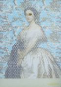 GJOEN, MAGNUS (born 1988) British (AR), Blue Bubblewrap Lady,