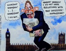BELL, STEVE (born 1951) British (AR), Honest Politicians, signed limited edition print,