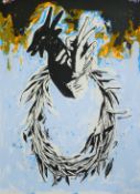 ADAMSKI, HANS PERTER (born 1947) German, Bunny Hands, limited edition lithographic print,