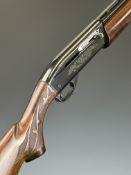 Remington Model 1100 .410 3-shot semi-automatic shotgun with ornately carved and chequered semi-