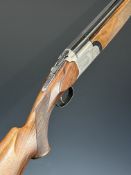 Armi Silma Supreme 12 bore over and under ejector shotgun with named and engraved lock, engraved