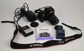 Canon EOS 500D digital SLR camera, with EF 28-80mm 1:3.5-5.6 II and EF-S 18-55mm 1:3.5-5.6 II