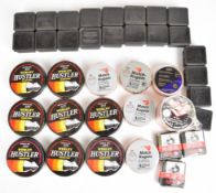 Thirty-nine tins and boxes of .177 and .22 air rifle pellets including Prometheus, Webley Hustler,