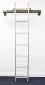 Storage cradle aluminium ladder with specification plate for sidewinder / sparrow transportation,