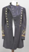 American 19th century style military jacket with retailer's label Charles Chrisdie & Co 41 West 47th