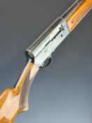Browning A5 12 bore 3-shot semi-automatic shotgun with chequered semi-pistol grip and forend and