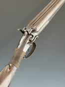 Cogswell & Harrison 12 bore side by side hammer action shotgun with named and engraved locks,
