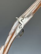 John Sibley percussion converted from flintlock musket with named and engraved lock, engraved