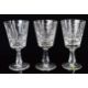 Waterford Crystal Kylemore cut glass decanter (32cm tall) and six wine glasses (17.5cm tall) - Image 8 of 8