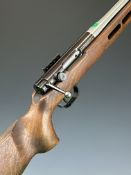 Paramount 7.62 bolt-action target rifle with semi-pistol grip, adjustable butt plate and foresight