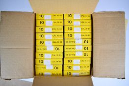 Two hundred 16 bore Vihtavuori Musta Ruuti 16 bore shotgun cartridges, all in original boxes. PLEASE