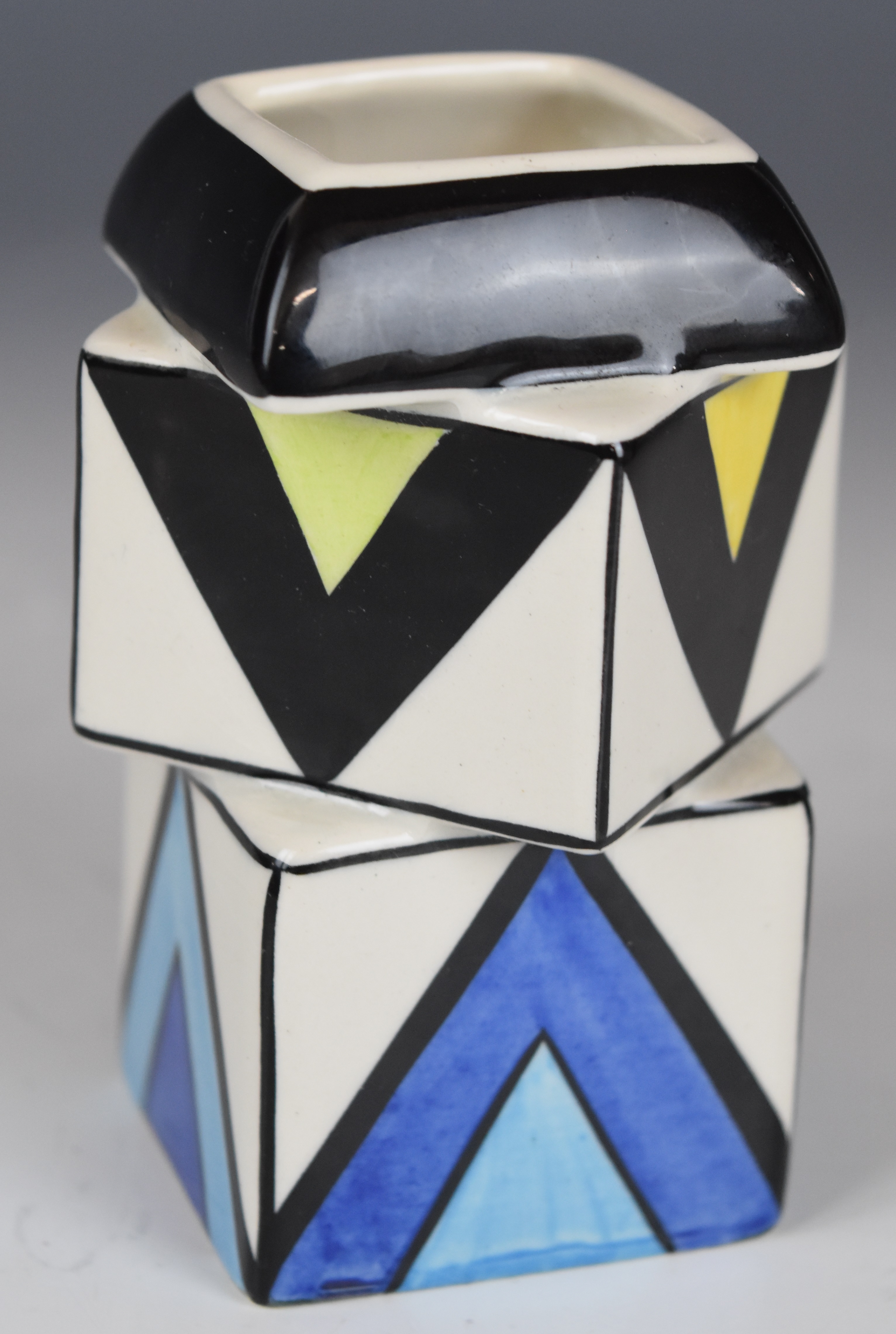 Poole Pottery mid century modern charger, Anita Harris sifter and a Lorna Bailey cache pot, - Image 10 of 11