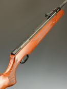 Remington Express GR Tactical .22 air rifle with chequered semi-pistol grip and forend and