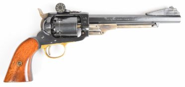 Palmetto Whitney 1861 .36 six-shot single action perciussion revolver with brass trigger guard,