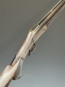 Mortimer & Son of Edinburgh .410 single barrelled ejector shotgun converted from a rook rifle,