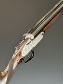 James Purdey & Sons 12 bore assisted-opening side by side sidelock ejector shotgun with hand